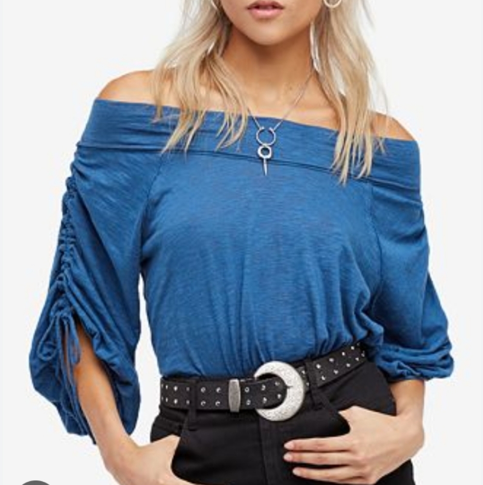 we the free bohema off the shoulder top  size small